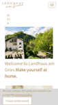 Mobile Screenshot of landhaus-lana.it